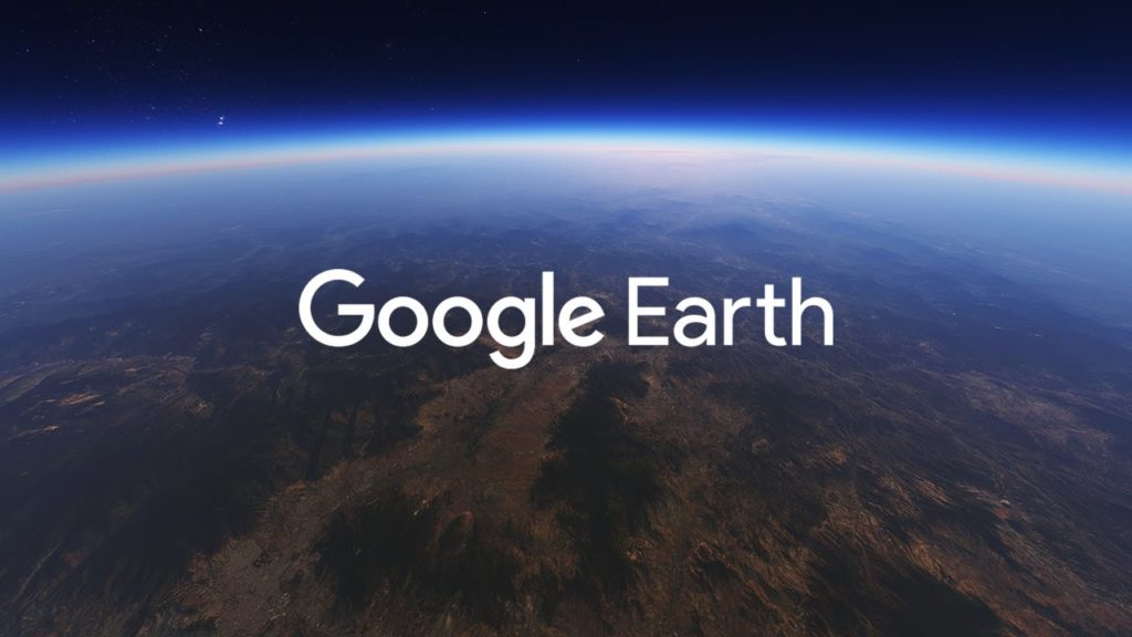 Photo of Earth from space (Google Earth)