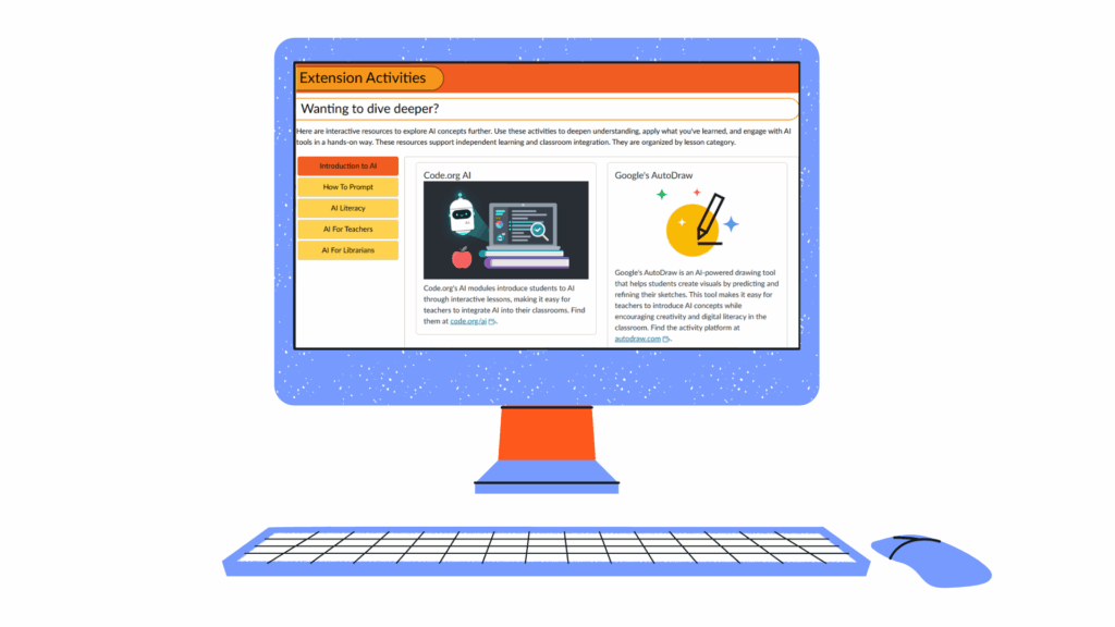 computer clip art with website to a canvas course