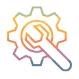 Gear and Wrench Icon