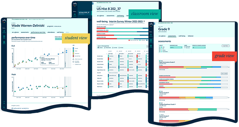 Preview of the Rally interface