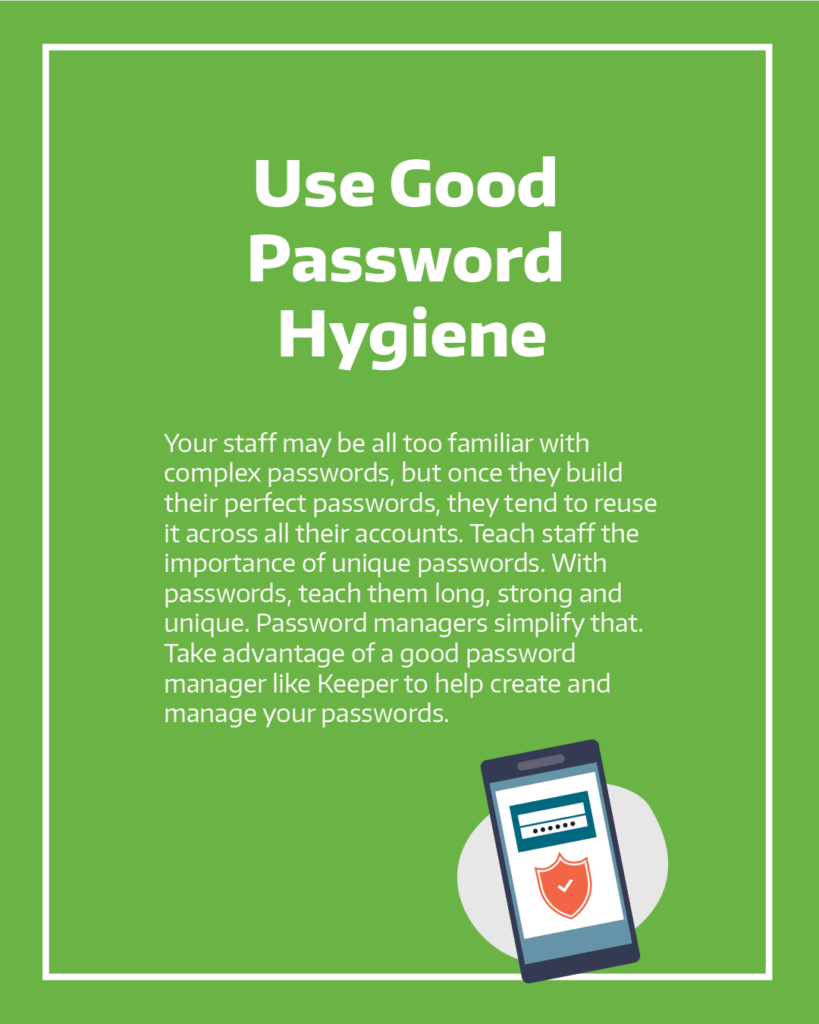 Cybersecutiy Tips graphics