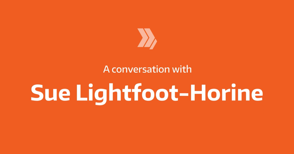 A Conversation With Sue Lightfoot-Horine